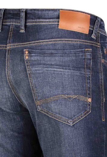 Image de Tall Hommes Jean MAC Ben Loose Fit Longueur L36 & L38 Pouces, dark blue vintage