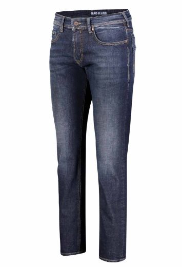 Image de Tall Hommes Jean MAC Ben Loose Fit Longueur L36 & L38 Pouces, dark blue vintage