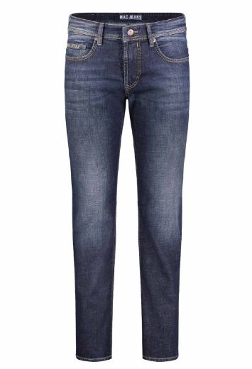 Image de Tall Hommes Jean MAC Ben Loose Fit Longueur L36 & L38 Pouces, dark blue vintage