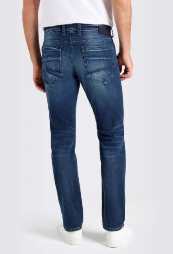 Bild von MAC Jeans Ben loose cut tapered leg L36 Inch, dark indigo washed