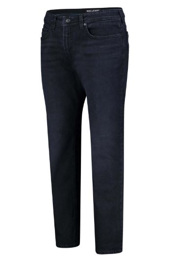 Image de MAC Jeans Ben ample fit L36 inch, noir bleu authentique délavé