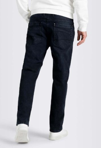 Bild von MAC Jeans Ben loose cut tapered leg L36 Inch, black blue authentic washed