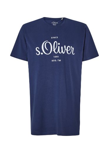 Picture of s.Oliver Logo Tee Round Neck