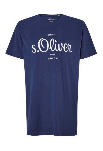 Picture of s.Oliver Logo Tee Round Neck