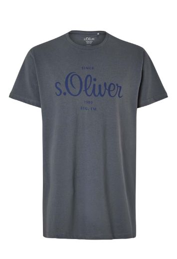 Picture of s.Oliver Logo Tee Round Neck