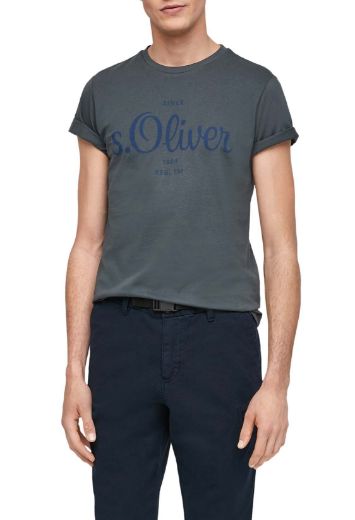 Picture of s.Oliver Logo Tee Round Neck