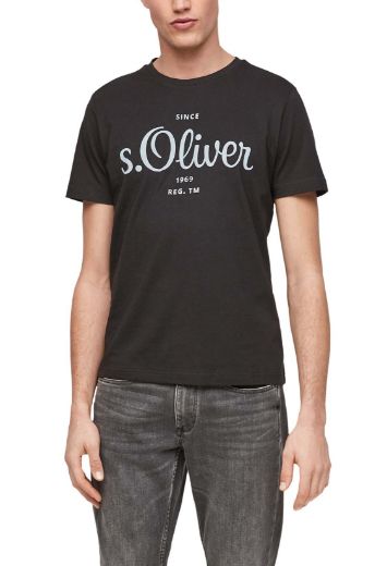 Picture of s.Oliver Logo Tee Round Neck