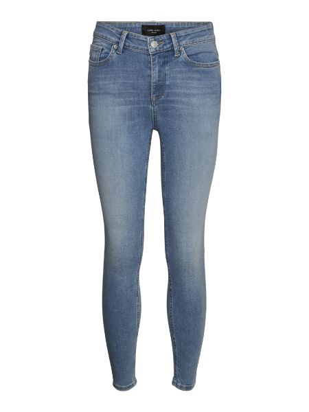 Show details for Vero Moda Tall Peach Skinny Jeans Ankel Length, light blue denim Picture of Vero Moda Tall Peach Skinny Jeans Ankel Length, light blue denim