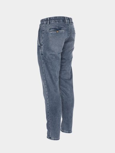 Picture of Tall Unisex Jeans Chino Bull Denim, blue grey