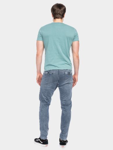 Image de Tall Jeans Unisexe Chino Bull, denim bleu gris