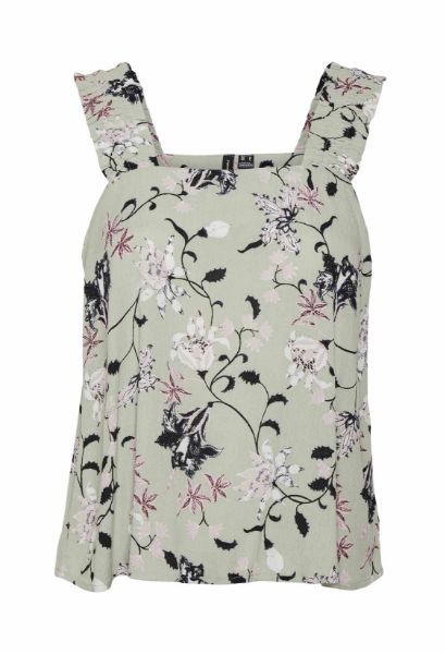 Agrandir l'image de Vero Moda Tall Jenny Top à Motifs Fleur Image de Vero Moda Tall Jenny Top à Motifs Fleur