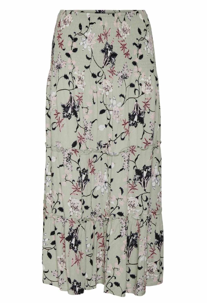 Picture of Vero Moda Tall Jenny Midi Skirt, patterned
