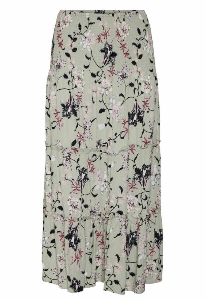 Agrandir l'image de Vero Moda Tall Jenny Jupe Midi, à motifs Image de Vero Moda Tall Jenny Jupe Midi, à motifs