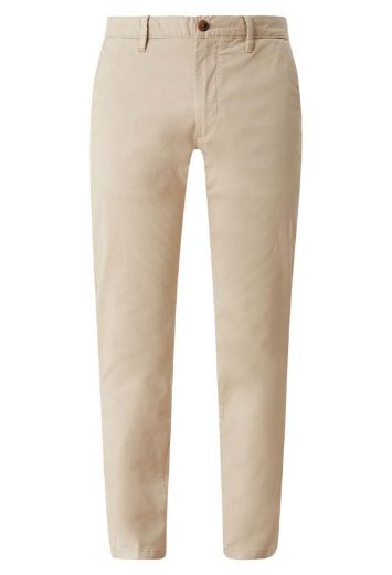 Image de s.Oliver Austin Chino Pantalon Cropped L36 Pouces, beige