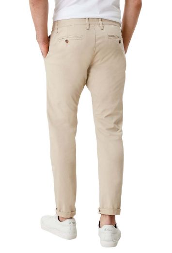 Image de s.Oliver Austin Chino Pantalon Cropped L36 Pouces, beige