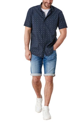 Picture of s.Oliver Tall Short Sleeve Shirt with Minimal Print