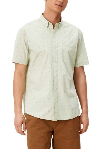 Picture of s.Oliver Tall Short Sleeve Shirt with Minimal Print