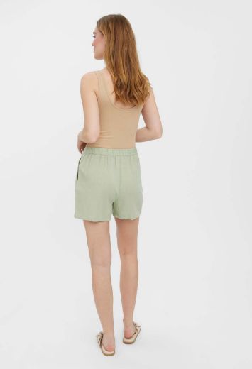 Picture of Vero Moda Tall Jesmilo High Waist Linen Shorts