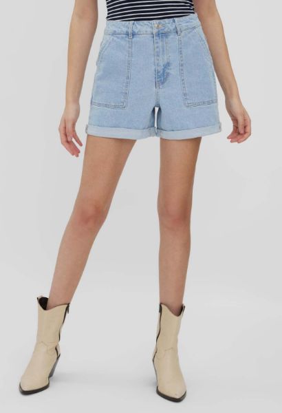 Zeige Details für Vero Moda Tall Kathy Denim Shorts Bild von Vero Moda Tall Kathy Denim Shorts