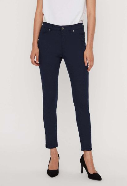 Show details for Vero Moda Tall Hotseven Slim Fit Trousers Zip Ankle Length Picture of Vero Moda Tall Hotseven Slim Fit Trousers Zip Ankle Length