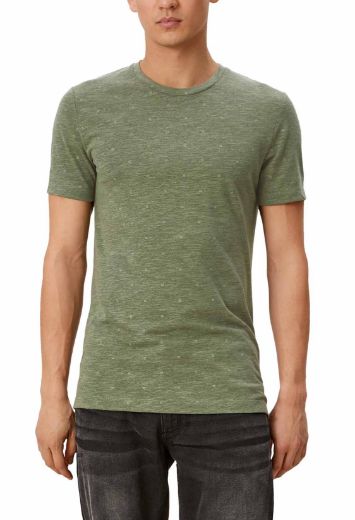 Picture of s.Oliver Tall T-Shirt with Allover Print
