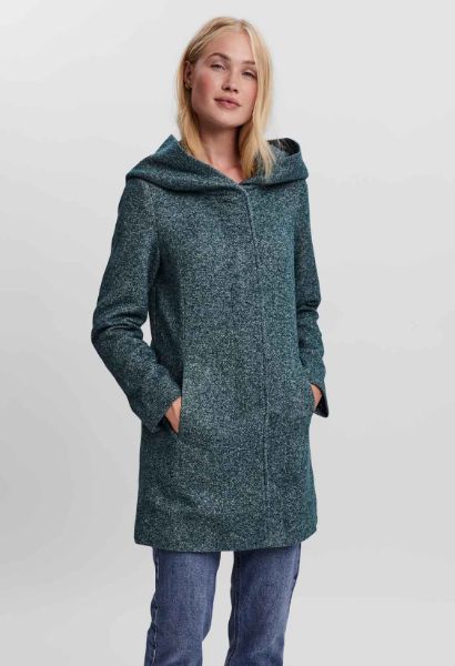 Zeige Details für Vero Moda Tall Verodona Übergangsmantel mit Kapuze Bild von Vero Moda Tall Verodona Übergangsmantel mit Kapuze