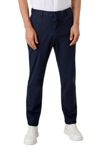 Zeige Details für Tall Chino Hose mit Tunnelzug L36 Inch, navy blau Bild von Tall Chino Hose mit Tunnelzug L36 Inch, navy blau