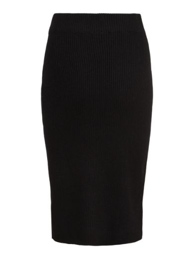 Image de VILA Vero Moda Tall Ril Jupe en Maille, noir