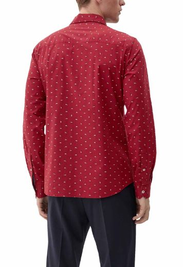 Picture of Tall Men's Shirt with Minimalist Pattern 71 cm Sleeve Length