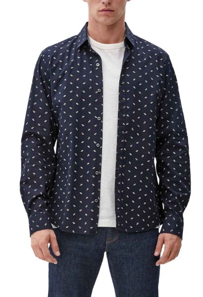 Show details for Tall Men's Shirt with Minimalist Pattern 71 cm Sleeve Length Picture of Tall Men's Shirt with Minimalist Pattern 71 cm Sleeve Length