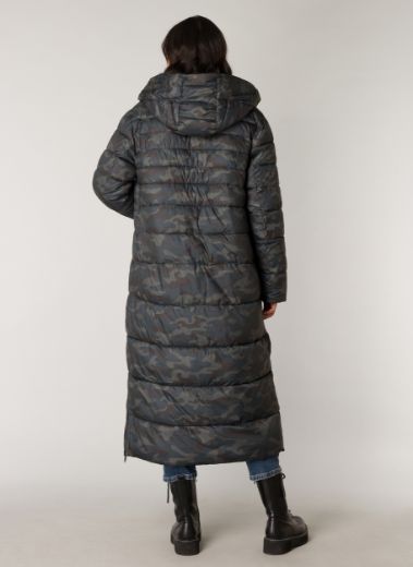 Image de Manteau d'Hiver Matelassé, Camouflage