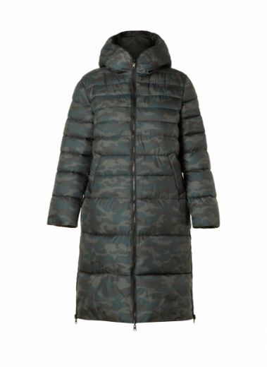 Image de Manteau d'Hiver Matelassé, Camouflage