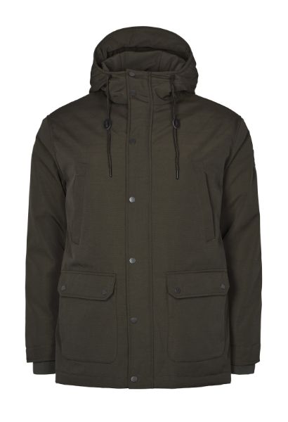 Zeige Details für Winterparka mit Kapuze, black olive Bild von Winterparka mit Kapuze, black olive