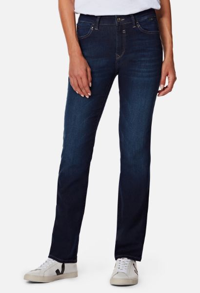 Agrandir l'image de Mavi Jeans Kendra Straight Fit L36 & L38 Inch, bleu stretch Image de Mavi Jeans Kendra Straight Fit L36 & L38 Inch, bleu stretch