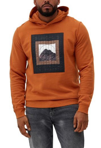 Picture of s.Oliver Tall Hoodie Sweatshirt with Application