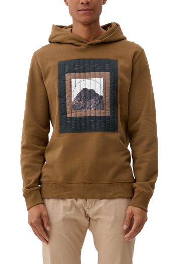 Picture of s.Oliver Tall Hoodie Sweatshirt with Application