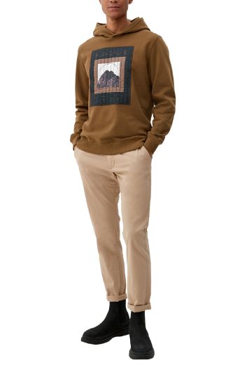 Picture of s.Oliver Tall Hoodie Sweatshirt with Application