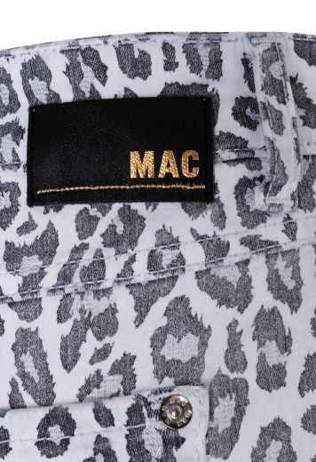 Image de MAC Melanie Pantalon L36 Pouce, vintage grey leopard