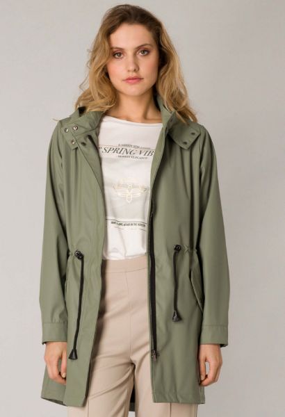 Zeige Details für Regenparka mit Kapuze, dried rosmary Bild von Regenparka mit Kapuze, dried rosmary