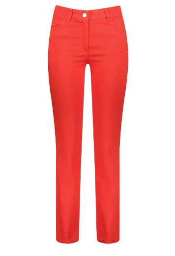 Bild von Cora 5-Pocket Jeans Slim Fit mit Comfort-Taille L34 Inch, orange