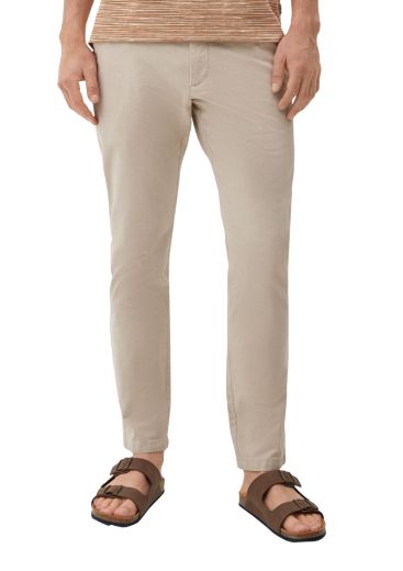 Picture of s.Oliver Tall Phoenix Chino Trousers L38 Inch, light beige