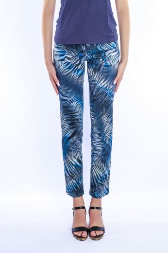 Picture of Gina Slim Fit Trouser Summer Print L34 Inch