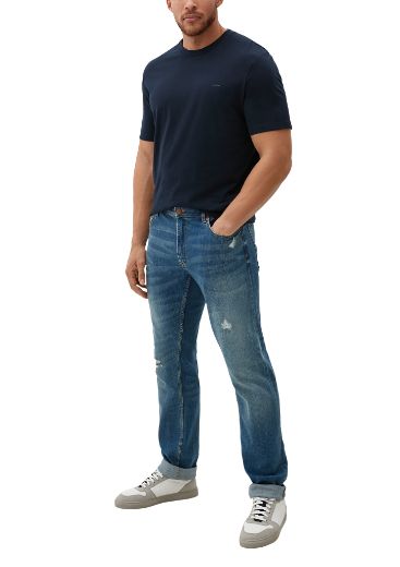 Picture of s.Oliver Tall Round Neck T-Shirt Cotton