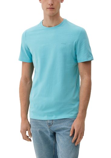 Picture of s.Oliver Tall Round Neck T-Shirt Cotton