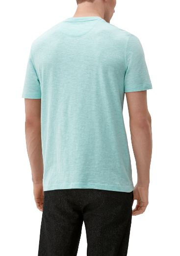 Picture of s.Oliver Tall T-Shirt with Henley Neckline