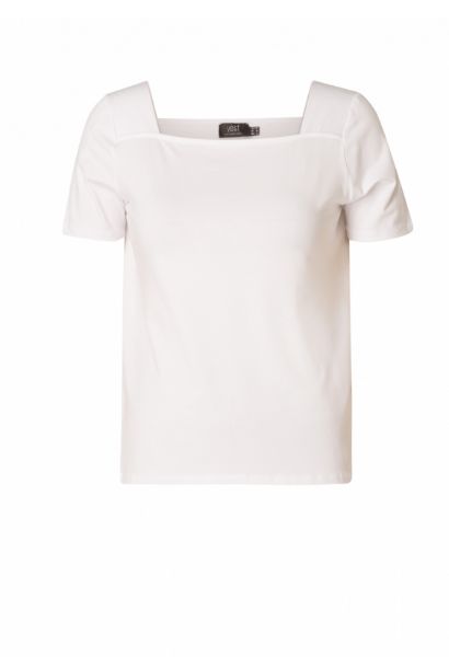 Show details for T-shirt with Carrée Neckline Picture of T-shirt with Carrée Neckline