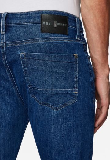 Picture of Tall Mavi Jeans Yves L36 & L38 Inch, mid-brushed ultra move