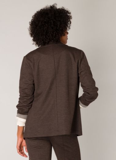 Picture of Jersey blazer, chocolate mélange
