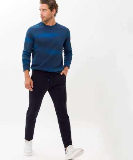 Picture of Tall Silvio Cropped Jogpants, midnight blue