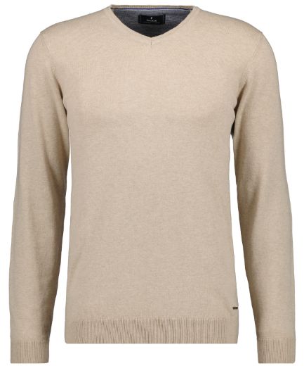 Picture of Tall Men V-Neck Cotton Cashmere Sweater